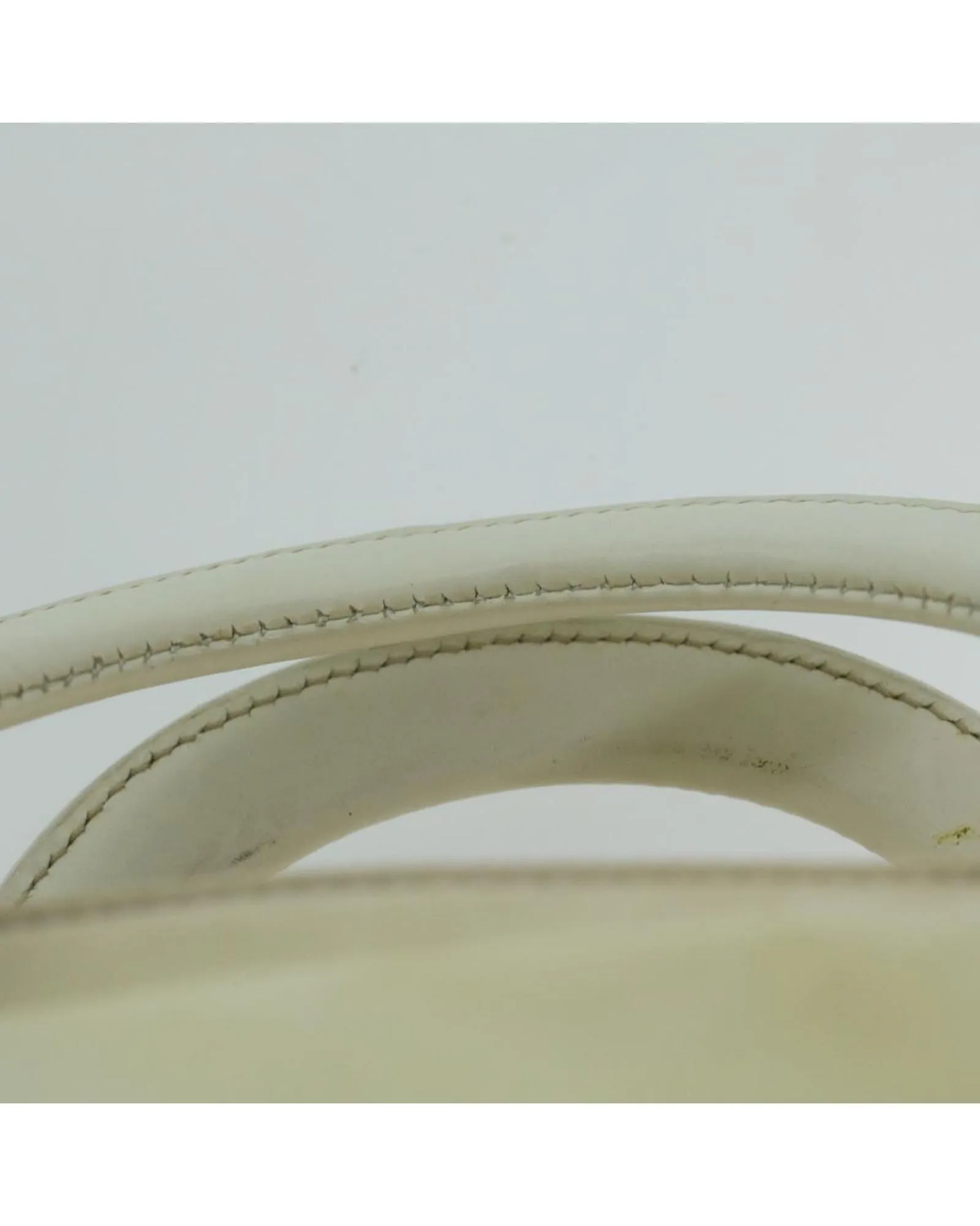 White Nylon 2-Way Hand Bag by Prada